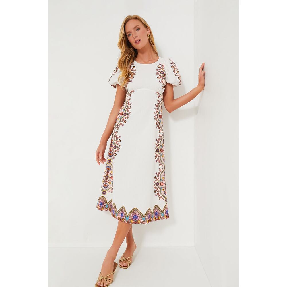 Tuckernuck CLEOBELLA Exclusive Lagos Print Hope Midi Dress NWT Size Medium